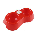 Dual Port Dog Food Dish feeder bowl