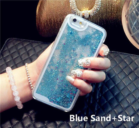 Liquid Glitter Sand Case Cover for iPhone
