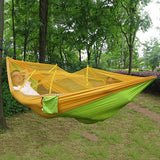 Hammock Single-person Folded Into The Pouch Mosquito Net Hammock