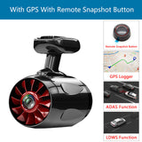 Super FHD 1296P Video Recorder GPS Wireless Remote Snapshot Camcorder