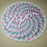 Large  Microfiber  Round Beach Towels  /150cm