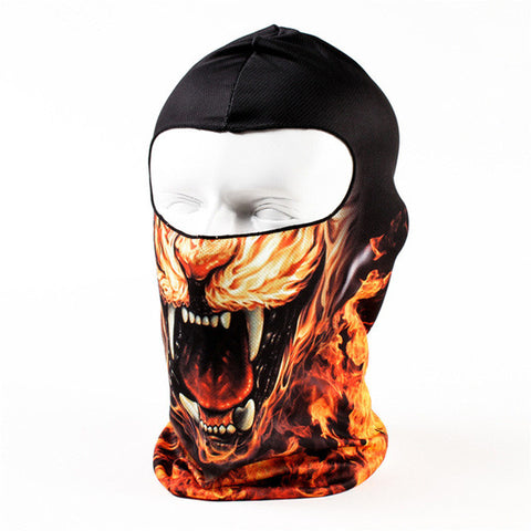 Ski Motorcycle Biker Motorbike Neck Warmer Helmet Hood Hat Headwear Full Face Mask