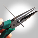 6" Multi-function Long Nose Pliers High Hardness stainless Steel