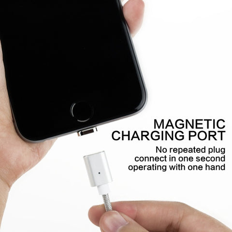 magnetic charger braided cable for iphone 6 6s 7 for iphone7 micro USB cable for ANDROID