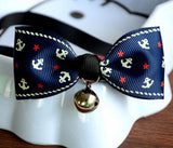 1Pcs Adjustable Dog Collar Cat Pet Cute Bow Tie With Bell Puppy Kitten Necktie Collar