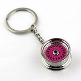 wheel hub model keychain