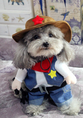 Funny Pet Costume Suit Dog Clothes Puppy Uniform Outfit Cat Clothing Nurse Doctor Policeman Pirate Cowboy Halloween Apparel 24