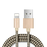 iPhone Cable,2.1A Fast Mini USB Smart Charging Cable for iPhone 7 7 Plus 6S 6Plus 5 5S iPad 4 2 3 Air iPod