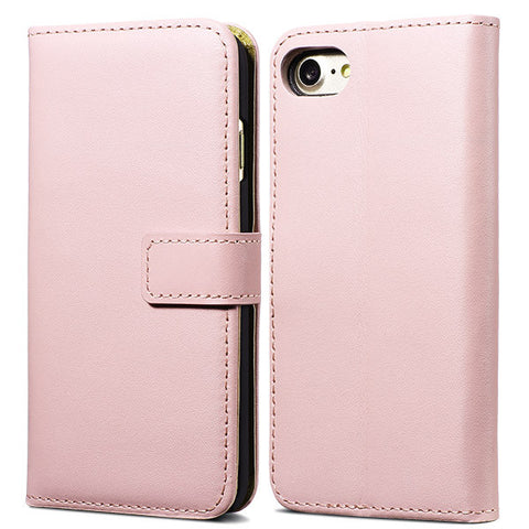 Leather Case For iPhone Plus Stand With Card Holder