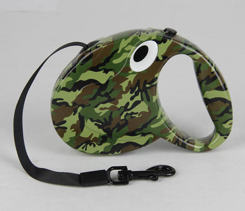 Dog Leash Pet Product Retractable Dog Leash Camouflage Leopard Print Zebra-stripe Lovely Pattern 3M Long