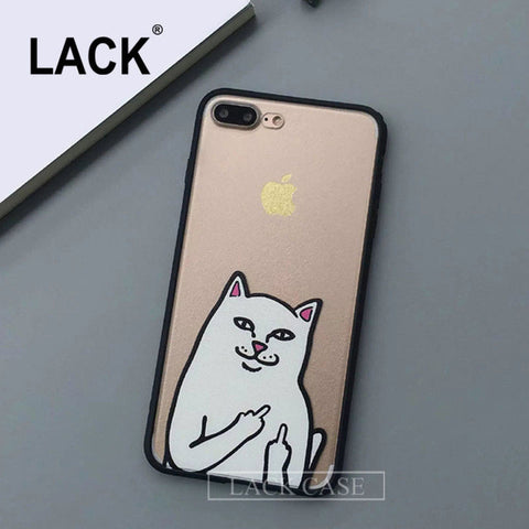 Funny Cartoon Cat Case For iphone 7 Case For iphone