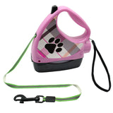 10ft Retractable Dog Leash Pet Dog Puppy Walking Leashes Multifunctional