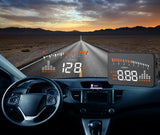 Universal X5 3 Inch Car HUD OBD2 II Head Up Display Overspeed Warning System Projector