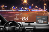 Universal X5 3 Inch Car HUD OBD2 II Head Up Display Overspeed Warning System Projector