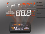 Universal X5 3 Inch Car HUD OBD2 II Head Up Display Overspeed Warning System Projector