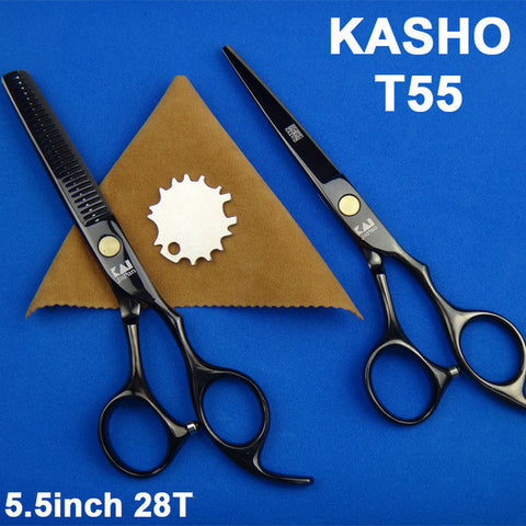 2016 Kasho Titanium Shears Japan 440C Professional Hairdressing Scissors