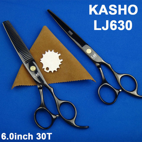 2016 Kasho Titanium Shears Japan 440C Professional Hairdressing Scissors