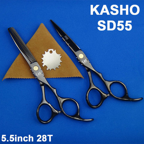 2016 Kasho Titanium Shears Japan 440C Professional Hairdressing Scissors