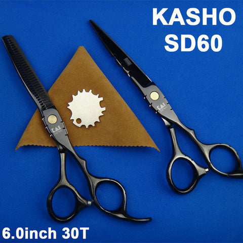 2016 Kasho Titanium Shears Japan 440C Professional Hairdressing Scissors