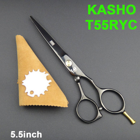 2016 Kasho Titanium Shears Japan 440C Professional Hairdressing Scissors