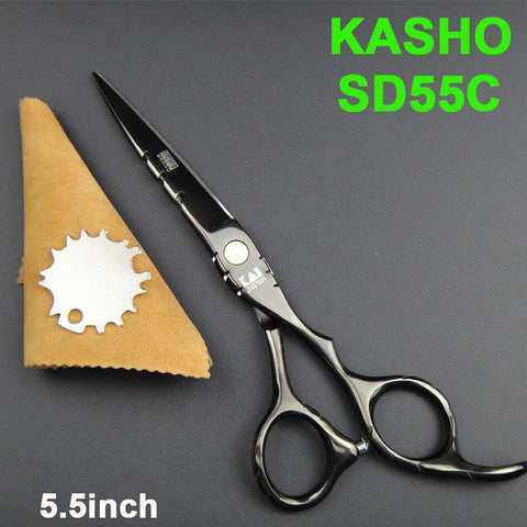 2016 Kasho Titanium Shears Japan 440C Professional Hairdressing Scissors