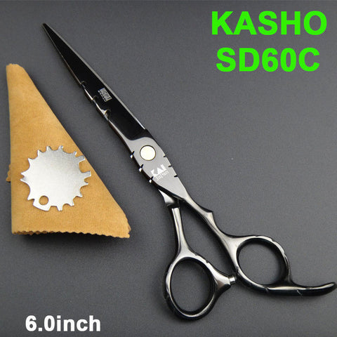 2016 Kasho Titanium Shears Japan 440C Professional Hairdressing Scissors