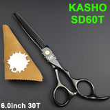 2016 Kasho Titanium Shears Japan 440C Professional Hairdressing Scissors