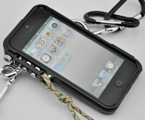 For iphone 5S case Man Super Arm Aluminum Metal Bumper