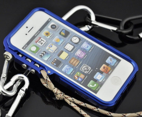 For iphone 5S case Man Super Arm Aluminum Metal Bumper