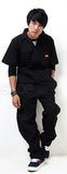 jumpsuit dancer hiphop pants short-sleeve one piece overalls Plus Size S-XXXL