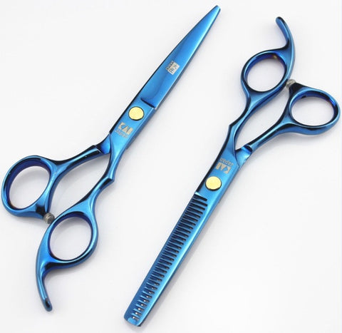 JAPAN rainbow hair cutting scissors high quality,professional barber hairdressing scissors hair thinning shears + bag