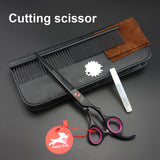 7" Professional Pet Grooming Scissors set,Straight & Thinning & Curved scissors set