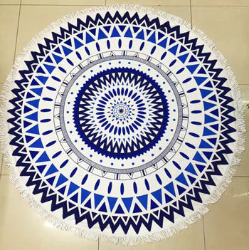 New Microfiber Round Beach Towel 150cm Bath Towels