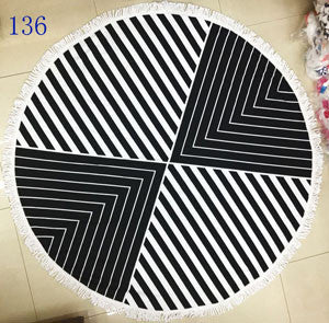 New Microfiber Round Beach Towel 150cm Bath Towels