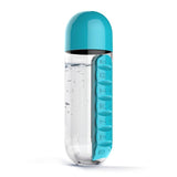 4 Colors Combine Daily Pill Box Organizer bottle