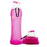 Silicone Foldable Water Bottle 500ml Top Grade Silicone