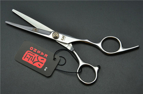 6'' Japan Kasho TOP GRADE Hairdressing Scissors 6CR Factory Price Barbers Cutting Scissors Thinning Shears Hair Scissors