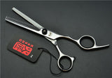 6'' Japan Kasho TOP GRADE Hairdressing Scissors 6CR Factory Price Barbers Cutting Scissors Thinning Shears Hair Scissors