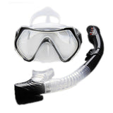 Professional Scuba Diving Mask Snorkel Anti-Fog Goggles Glasses Set Silicone Swimming Fishing