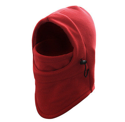 Thermal Fleece Balaclava Hat Hood Ski Bike Wind Stopper Face Mask Men Neck Warmer