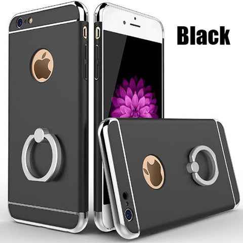 Aluminum Metal buckles finger Phone Ring Case holder For iPhone 7 6 6s 7plus Plus Hard Kickstand