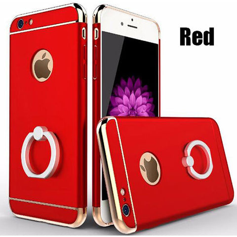 Aluminum Metal buckles finger Phone Ring Case holder For iPhone 7 6 6s 7plus Plus Hard Kickstand