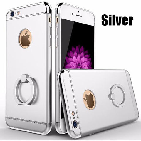 Aluminum Metal buckles finger Phone Ring Case holder For iPhone 7 6 6s 7plus Plus Hard Kickstand