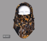 Fleece Camouflage Cap Balaclava Outdoor Trekking Riding Ski Hunting Fishing Wind-proof Mask