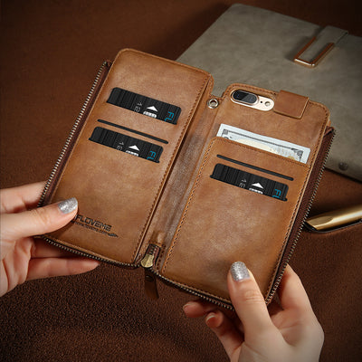 Vintage Wallet Case for iPhone 6 6S 7 Plus