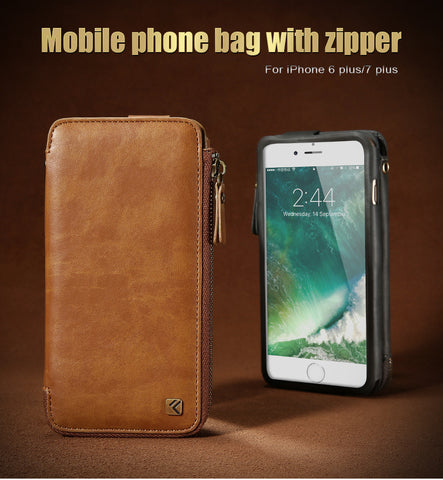Vintage Wallet Case for iPhone 6 6S 7 Plus