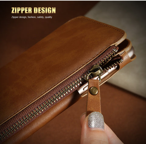 Vintage Wallet Case for iPhone 6 6S 7 Plus