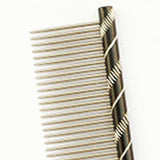 Bright Multi-Colored Stripe Grooming Comb