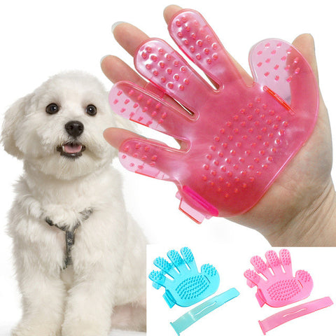 2pcs Pet Dog Cat Grooming Shower Bath Massage Brush Comb