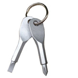 Precision cast steel portable multifinction key chain